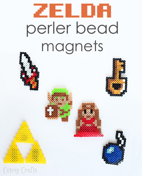 Zelda Perler Bead Patterns - Cutesy Crafts